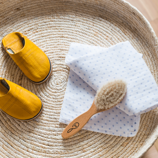 1845 Brosse à cheveux grand modèle, soies de sanglier et nylon - SOIN  CORPOREL/Soin du Cheveux - hygiene-moderne